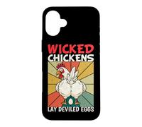 Wicked Chicken Lay Deviled Eggs Happy Thanksgiving Vintage Case for iPhone 16 Plus