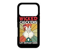 Wicked Chicken Lay Deviled Eggs Happy Thanksgiving Vintage Case for iPhone 17 Pro