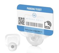 Wicked Chili 4x Parking Permit, Ticket and Note Holder for Car Windscreen