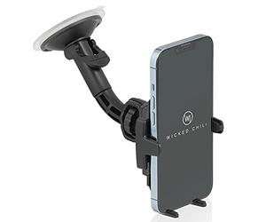 Wicked Chili In-Car Holder Vibration- Compatible with Bumpers and Cases Made in Germany for Apple iPhone 5