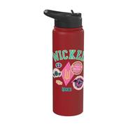 Wicked Collegiate Crest and Emblems Stainless Steel Insulated Water Bottle