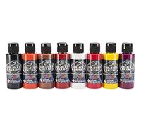 Wicked Colors W113-00 Airbrush Paint Kent Lind Warm Beach Set - 8-Color