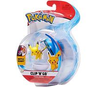 Wicked Cool Toys Pokemon Clip 'n' Go Pikachu & Great Ball