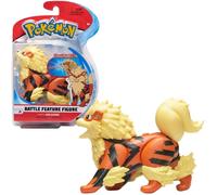 Wicked Cool Toys Pokmon Battle Feature Figure 12 centimeters Arcanine, New Poke