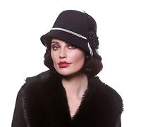 Wicked Costumes 1920's Cloche Hat with Pearls Adult Accessory