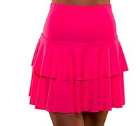 Wicked Costumes Adult 80's Ra Ra Skirt (Neon Pink) - XS/S (UK 6-10)