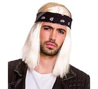 Wicked Costumes Adult 90's Blonde Rocker Fancy Dress Wig