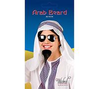 Wicked Costumes Fancy Dress Accessory Adult Black Arab Beard