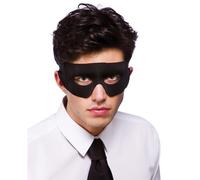 Wicked Costumes Adult Black Superhero/Bandit Mask Fancy Dress Accessory