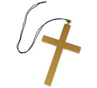 Wicked Costumes Adult Christian Cross Necklace Fancy Dress Accessory