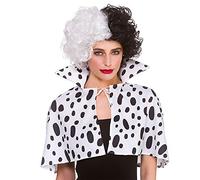 Wicked Costumes Adult Dalmatian Print Cape with Collar Fancy Dress Accessory
