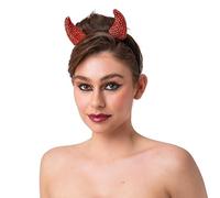 Wicked Costumes Adult Deluxe Diamante Rhinestone Devil Horns on Headband