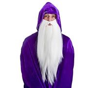 Wicked Costumes Adult Deluxe Long White Beard Fancy Dress Accessory