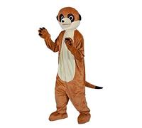 Wicked Costumes Adult Deluxe Meerkat Fancy Dress Mascot - One Size