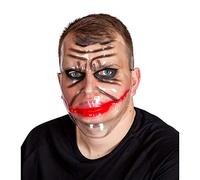 Wicked Costumes Adult Evil Prankster Transparent Mask Fancy Dress Accessory