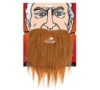 Wicked Costumes Adult Fancy Dress Beard - Brown