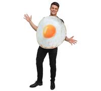 Wicked Costumes Adult Fried Egg Fancy Dress Costume - One Size