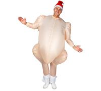 Wicked Costumes Adult Funny Inflatable Turkey Fancy Dress Costume