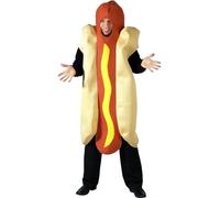Wicked Costumes Adult Giant Hot Dog Funny Fancy Dress Costume - One Size