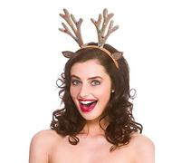 Wicked Costumes Adult Glitter Reindeer Antlers on Headband