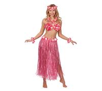 Wicked Costumes Adult Hawaiian Honey 5pc Set - Hot Pink