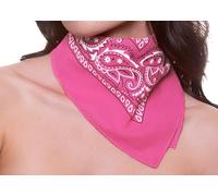 Wicked Costumes Adult Hot Pink Cowboy Bandana - Fancy Dress Accessory - BANDANA ONLY