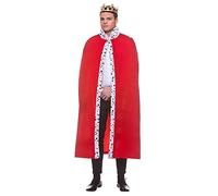Wicked Costumes Adult King/Queen Velour Royal Robe Fancy Dress Costume