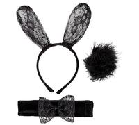 Wicked Costumes Adult Lace Bunny Fancy Dress Accessory Set