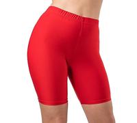 Wicked Costumes Adult Ladies Red Cycling Shorts (M/L) - UK 12-16