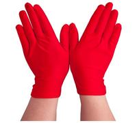 Wicked Costumes Adult Ladies Short Gloves - Red - Fancy Dress Accessory