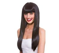 Wicked Costumes Adult Long Black Fantasy Fancy Dress Wig