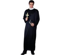 L Mens Father Father Costume for Priest Vicar Fancy Dress