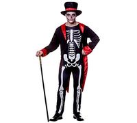 Adult Mens Mr Skelebones Fancy Dress Costume - Small