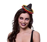 Wicked Costumes Adult Mini Sombrero on Headband Fancy Dress Hat Accessory