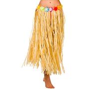 Wicked Costumes Adult Natural Hawaiian Hula Skirt - Long (80cm) - One Size