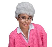 Wicked Costumes Adult Old Lady Fancy Dress Wig