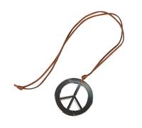 Wicked Costumes Adult Peace Sign Hippie Necklace Costume Accessory