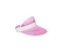 Wicked Costumes Adult Pink Poker/Golf Visor Fancy Dress Hat