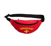 Wicked Costumes Adult Bum Bag Fancy Dress Party Accessory - Red Lifeguard