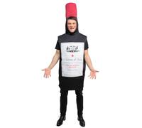 Wicked Costumes Adult Red Wine Fancy Dress Costume - One Size