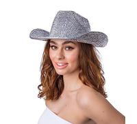 Wicked Costumes Adult Rhinestone Cowgirl Hat - Super Deluxe Quality