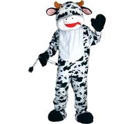 Wicked Costumes Adult Super Deluxe Cow Fancy Dress Mascot - One Size