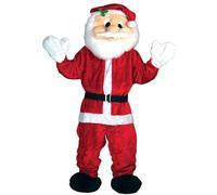 Wicked Costumes Adult Super Deluxe Santa Claus Fancy Dress Mascot - One Size