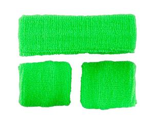 Wicked Costumes Adult Unisex 80's Neon Sweatband & Wristbands