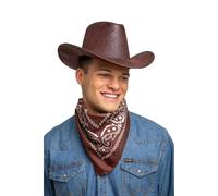Wicked Costumes Adult Unisex Cowboy Bandana - Brown