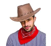 Wicked Costumes Adult Unisex Cowboy Bandana Fancy Dress Accessory - Red - BANDANA ONLY