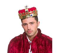 Wicked Costumes Adult Unisex Deluxe Royal Crown Fancy Dress Accessory