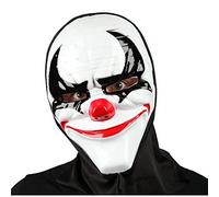 Wicked Costumes Adult Unisex Freaky Clown Halloween Mask with Hood