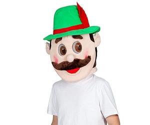 Wicked Costumes Adult Unisex Novelty Jumbo Bavarian Guy Plush Head