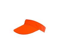 Wicked Costumes Adult Unisex Pub Golf Visor Hat Fancy Dress Accessory (Neon Orange)